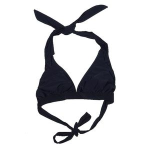 ATTENTION Black Bikini Top Size Large Swim Pool Beach Padded